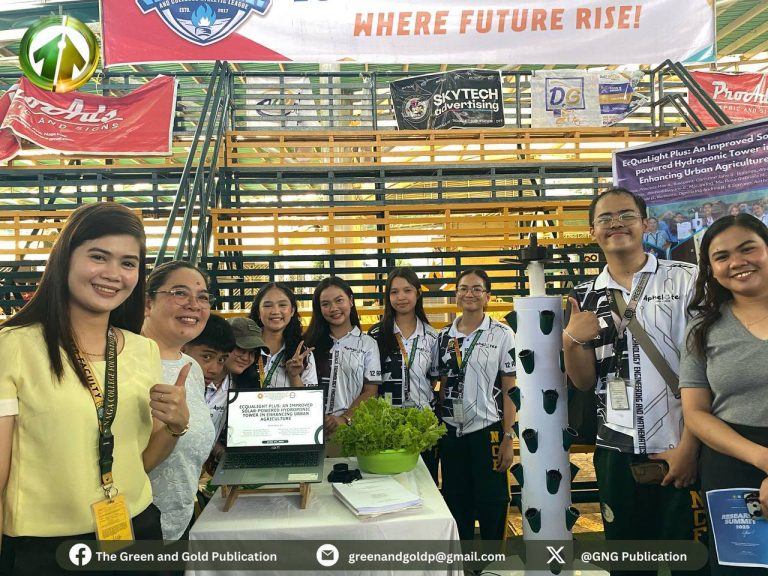 Senior STEM students with their instructors