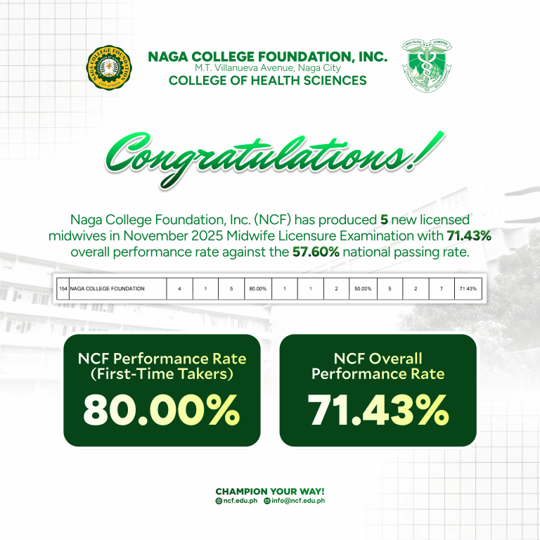 Congratulatory artcard for MLE passers
