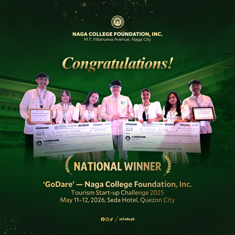 GoDare team in a congratulatory artcard