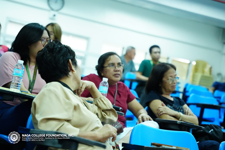 CAS faculty members during the Bicol 101 seminar