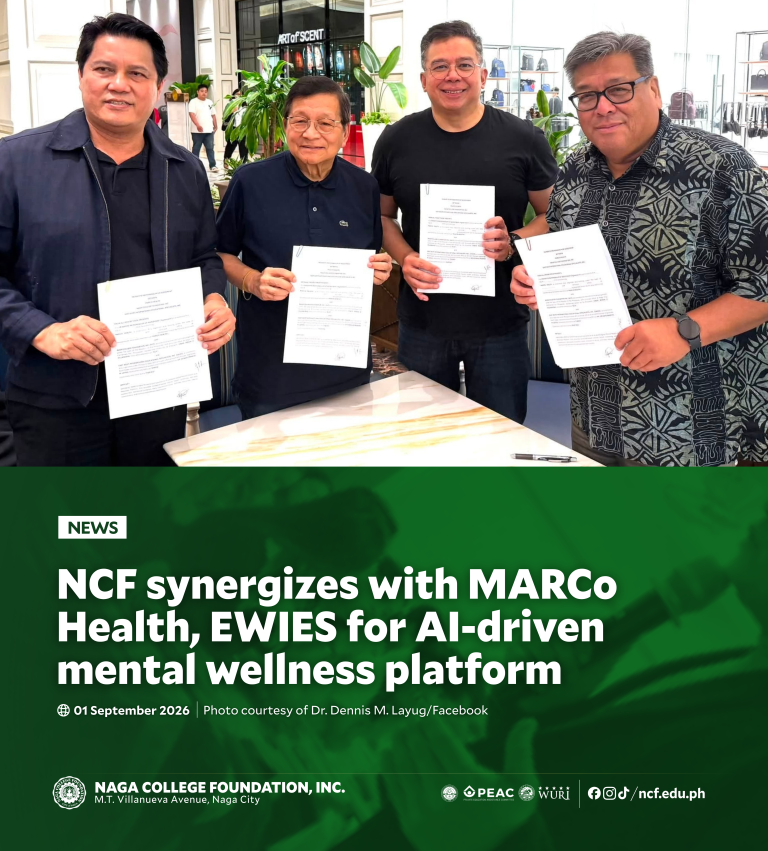 Newscard of the article, featuring Pres. MCV and partner institutions